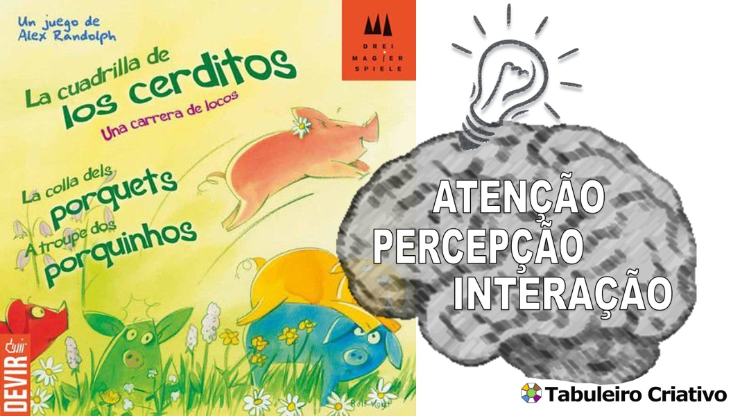 Imagem ilustrativa das habilidades exercitadas durante o jogo A Troupe Dos Porquinhos