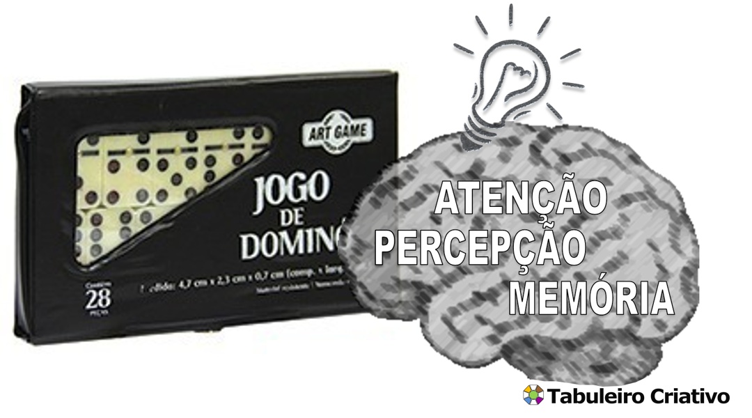 Imagem ilustrativa das habilidades exercitadas durante o jogo Dominó