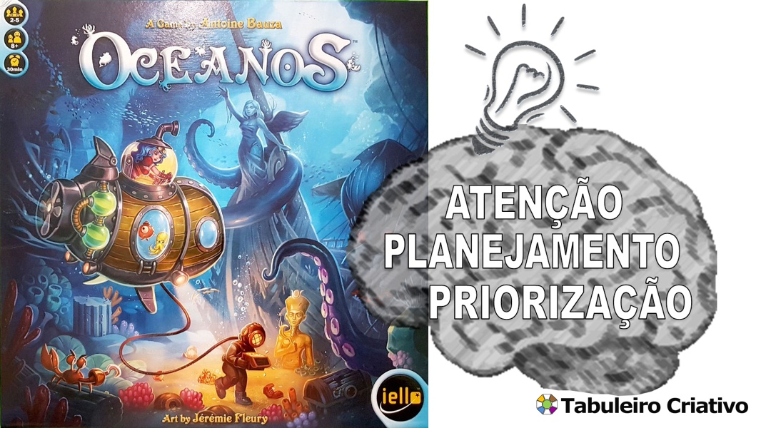 Imagem ilustrativa das habilidades exercitadas durante o jogo Oceanos