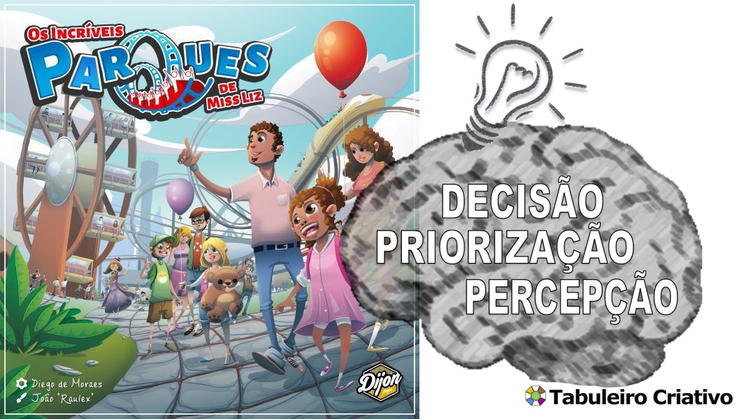 Imagem ilustrativa das habilidades exercitadas durante o jogo Os Incríveis Parques de Miss Liz 