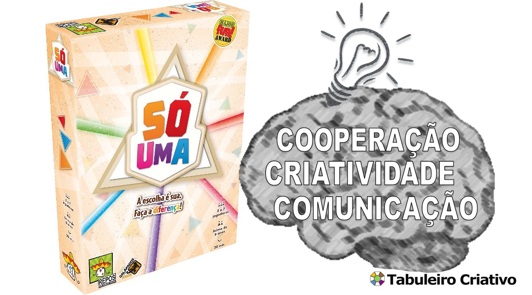 Imagem ilustrativa das habilidades exercitadas durante o jogo Só Uma