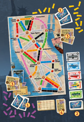 Review Jogo Ticket to Ride New York Imagem 1