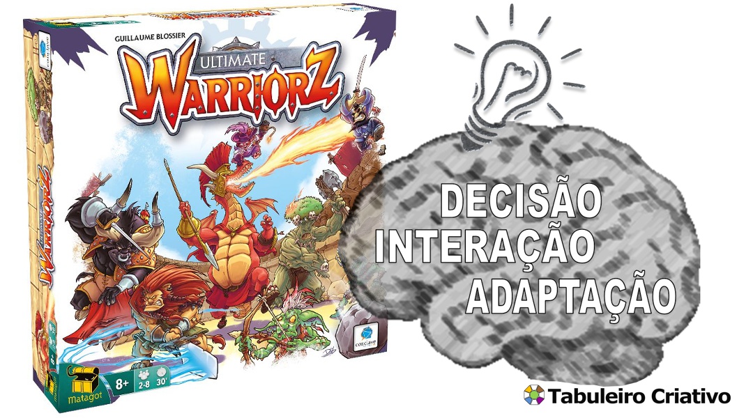 Imagem ilustrativa das habilidades exercitadas durante o jogo Ultimate Warriorz