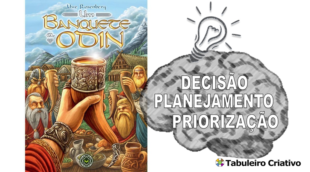 Imagem ilustrativa das habilidades exercitadas durante o jogo Um Banquete A Odin