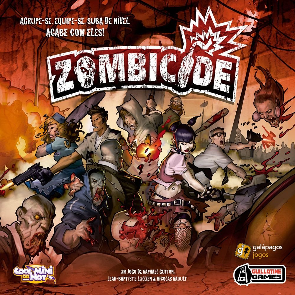 Zombiecide - Porque zumbi no tabuleiro dos outros pra mim é refresco!