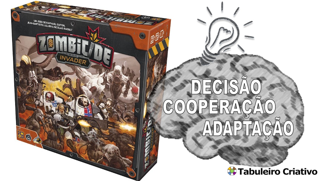 Imagem ilustrativa das habilidades exercitadas durante o jogo Zombicide Invader