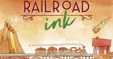 Logo Post Railroad Ink Edição Vermelho Ardente