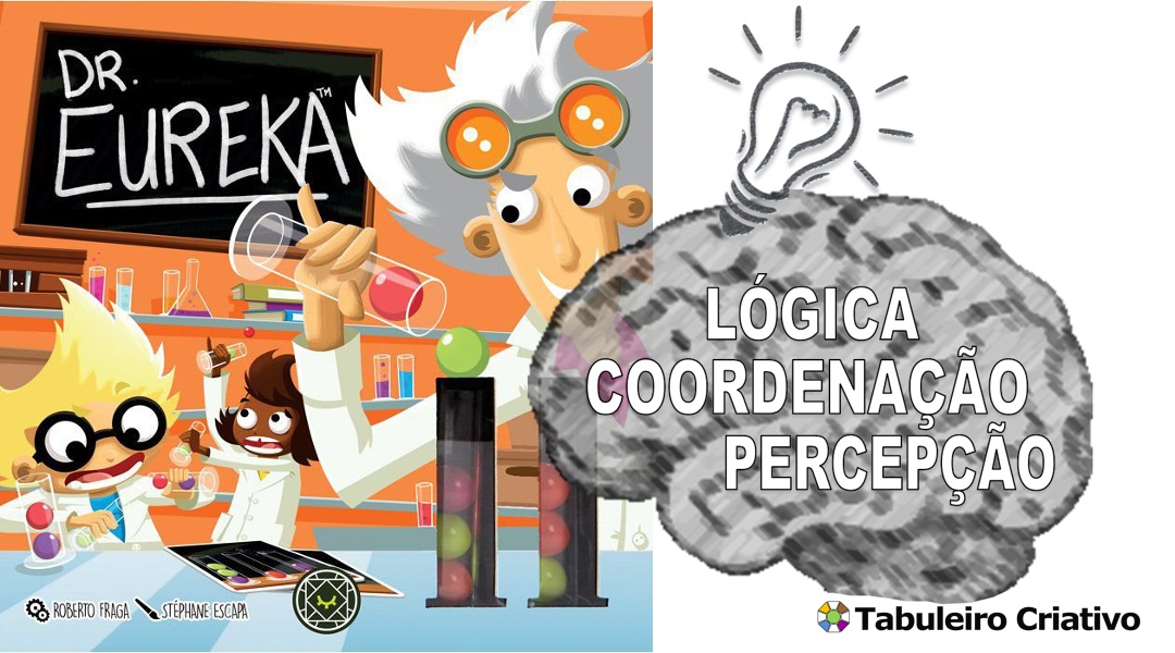 Imagem ilustrativa das habilidades exercitadas durante o jogo Dr Eureka