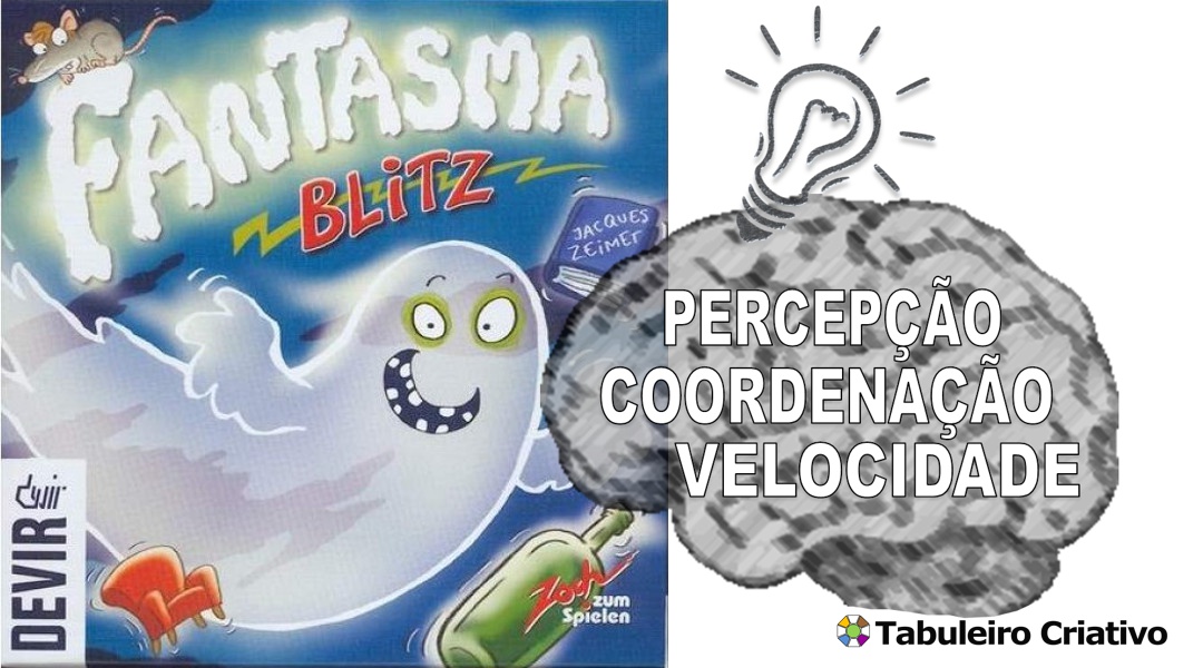 Imagem ilustrativa das habilidades exercitadas durante o jogo Fantasma Blitz
