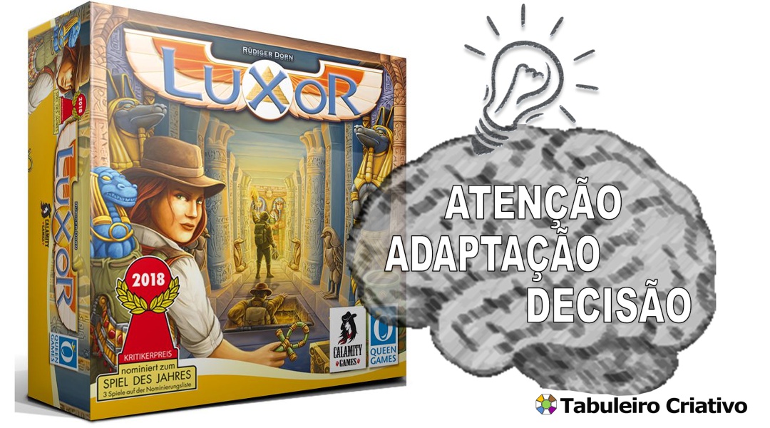 Imagem ilustrativa das habilidades exercitadas durante o jogo Luxor