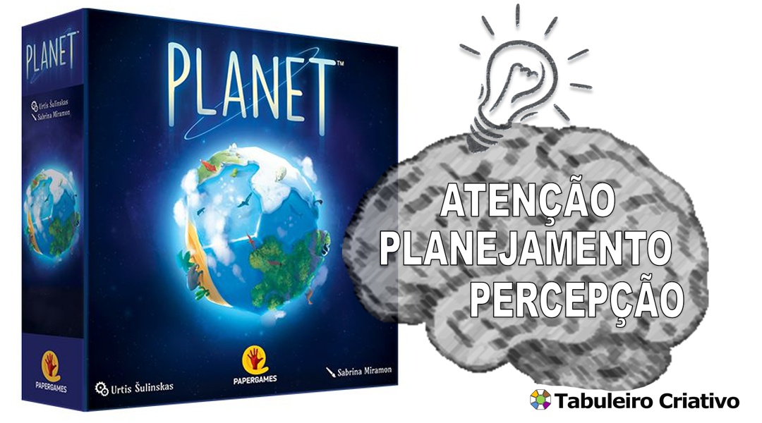 Imagem ilustrativa das habilidades exercitadas durante o jogo Planet